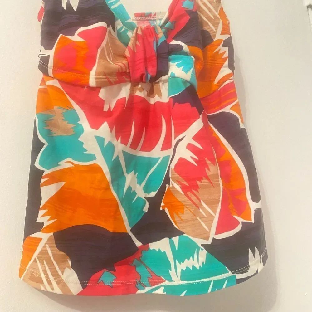 Catalina Orange and Red Tropical Bikini